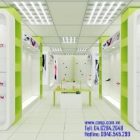 Thiết kế cửa hàng giày dép thời trang - Hải Dương